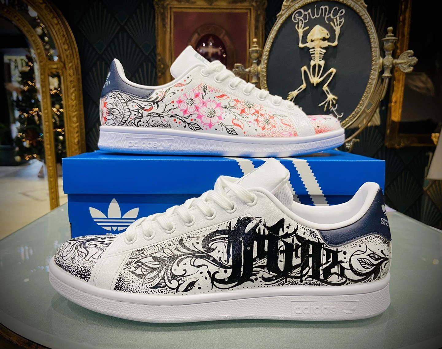 Exemple de chaussure personnalisé