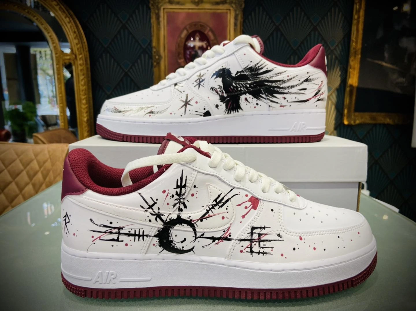 Exemple de chaussure personnalisé