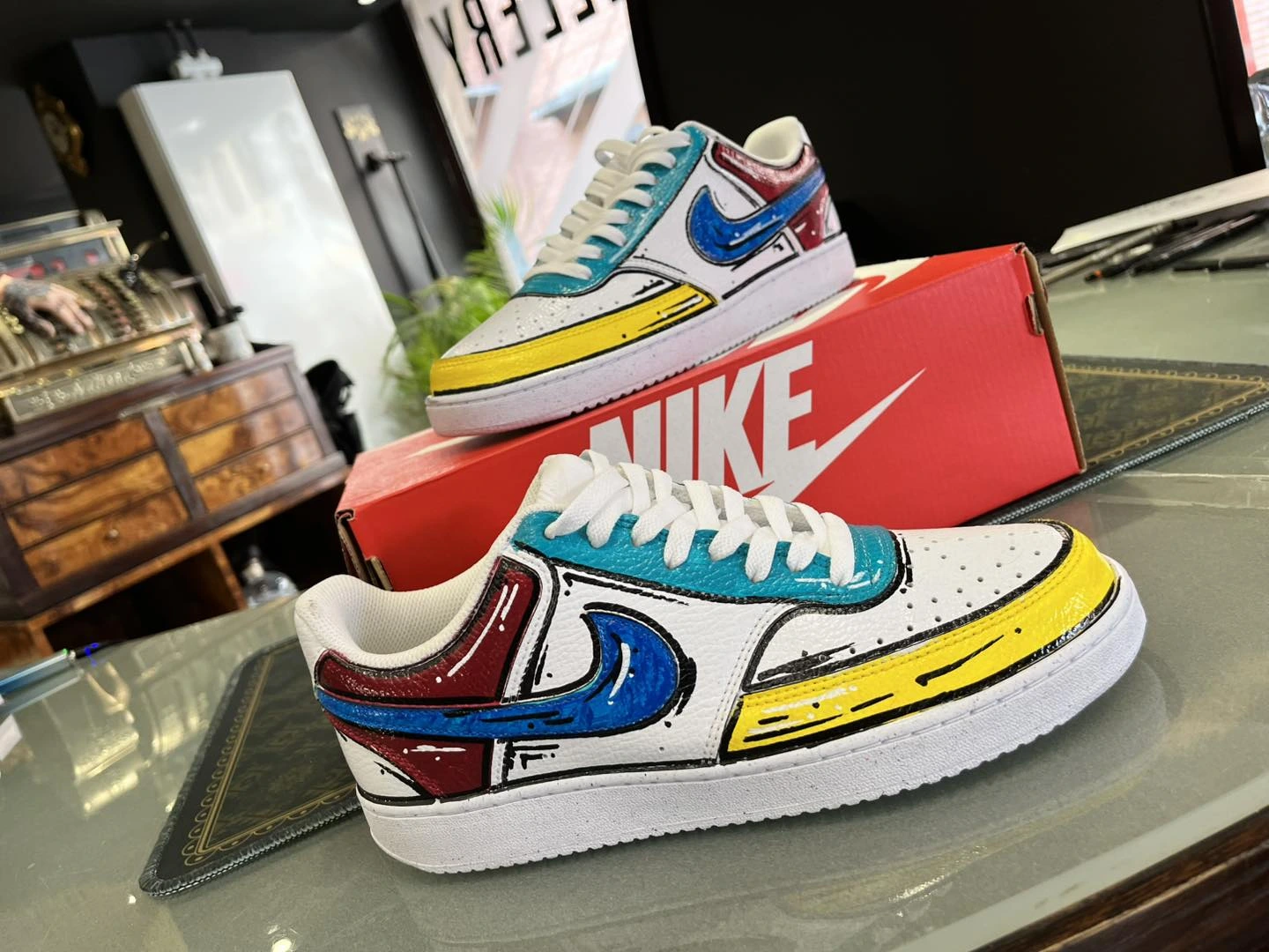 Exemple de chaussure personnalisé